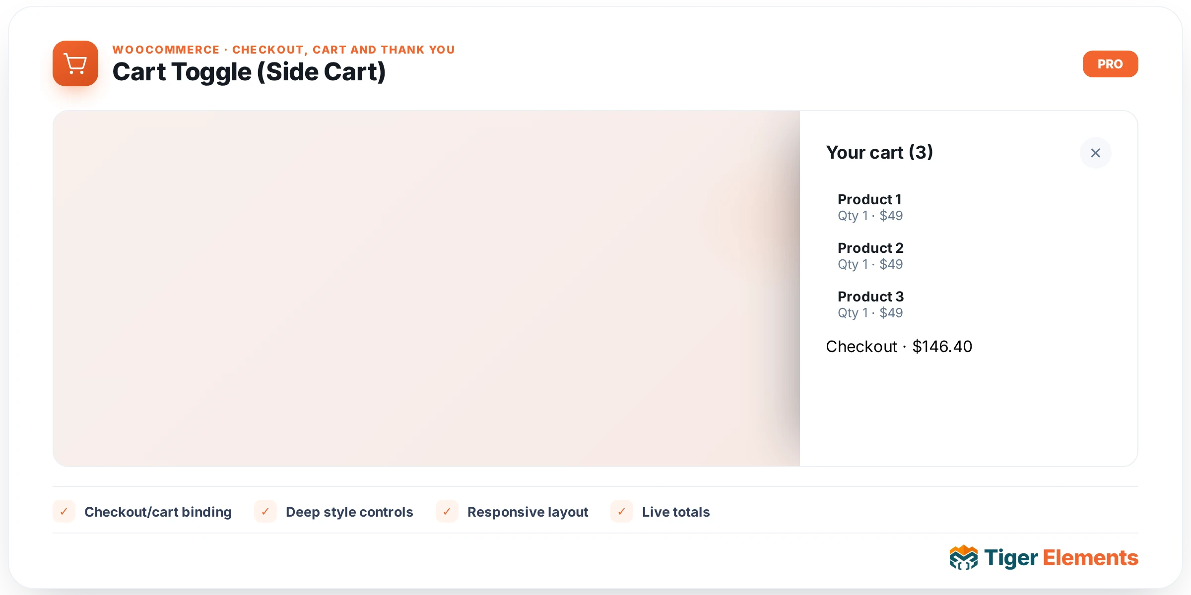 Cart Toggle (Side Cart) — features & options