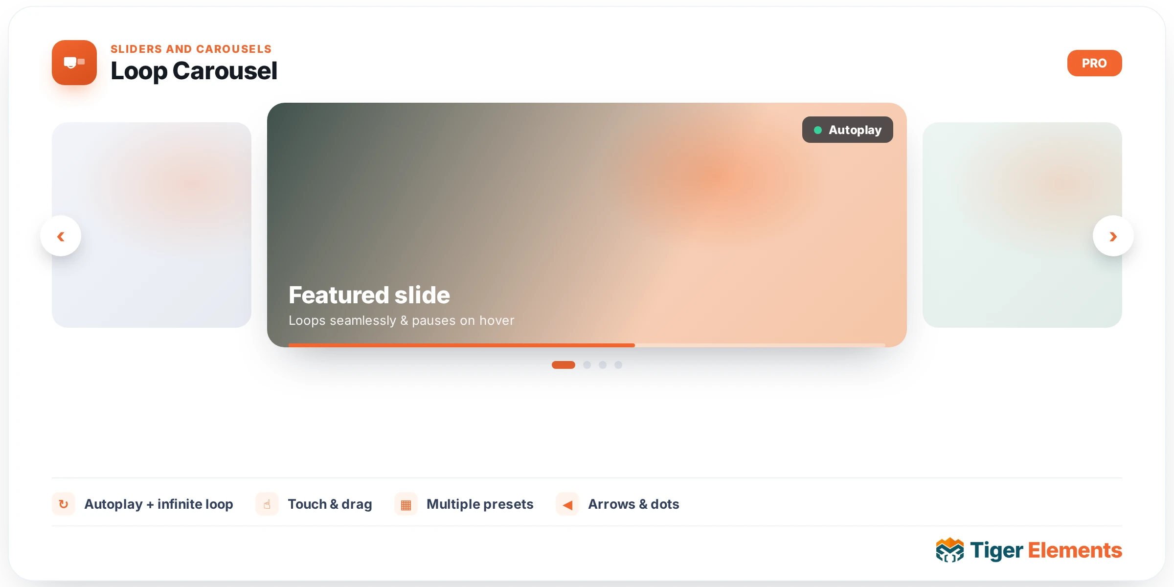 Loop Carousel — features & options