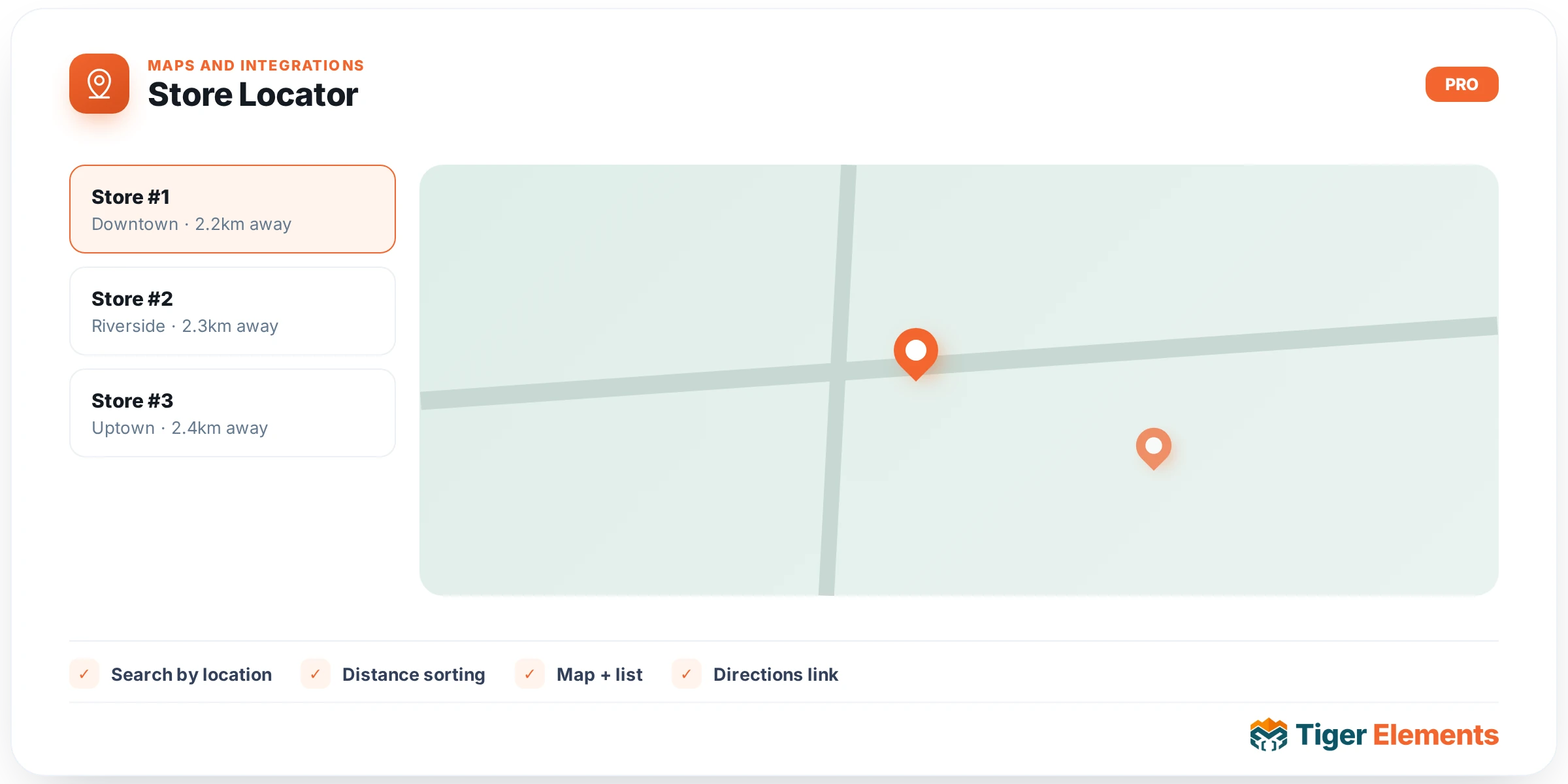 Store Locator — features & options