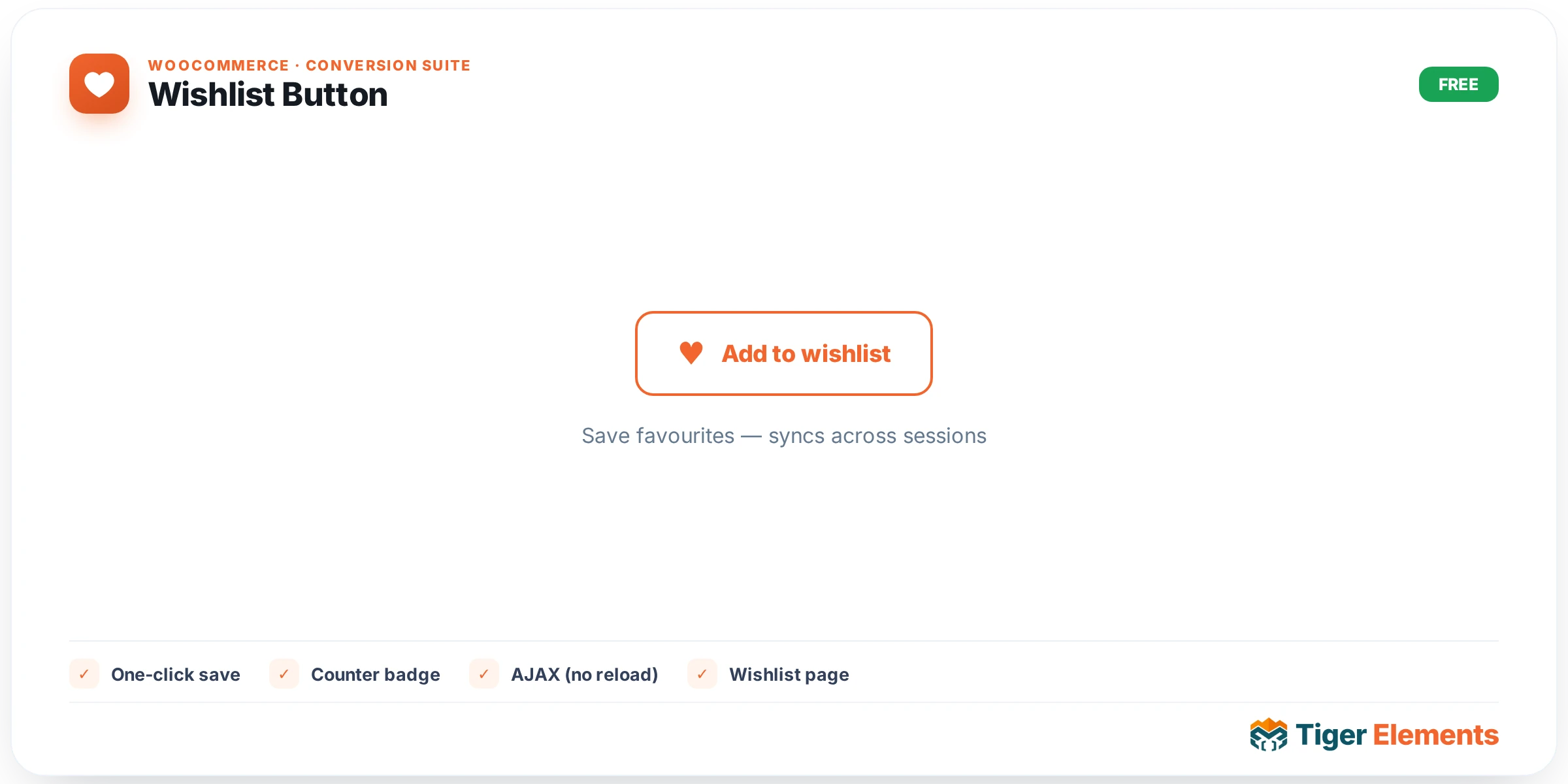 Wishlist Button — features & options